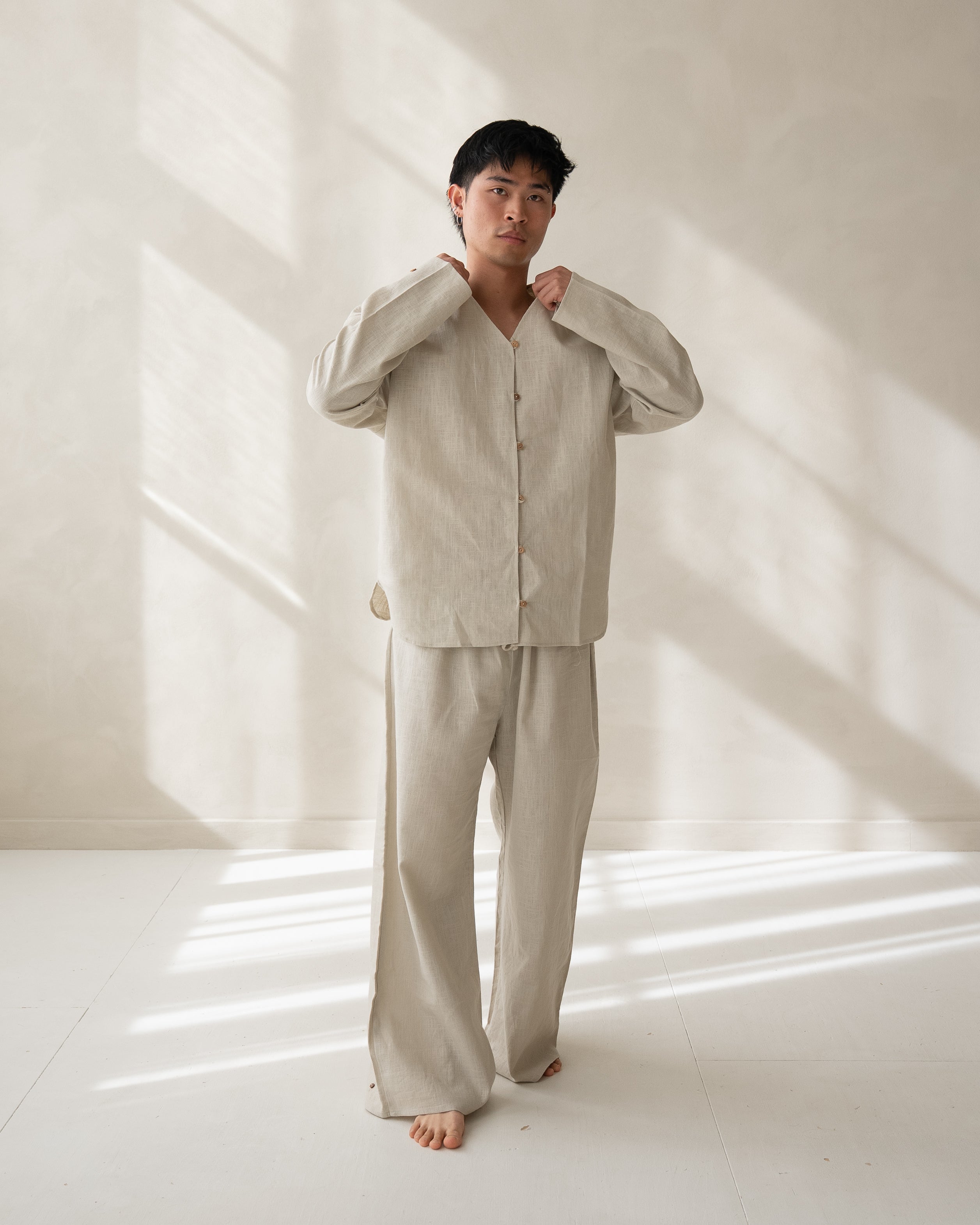 pyjamas gentle on skin linen