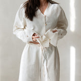 Better sleep in organic linen sleepwear