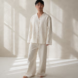 Organic linen sleepwear set man