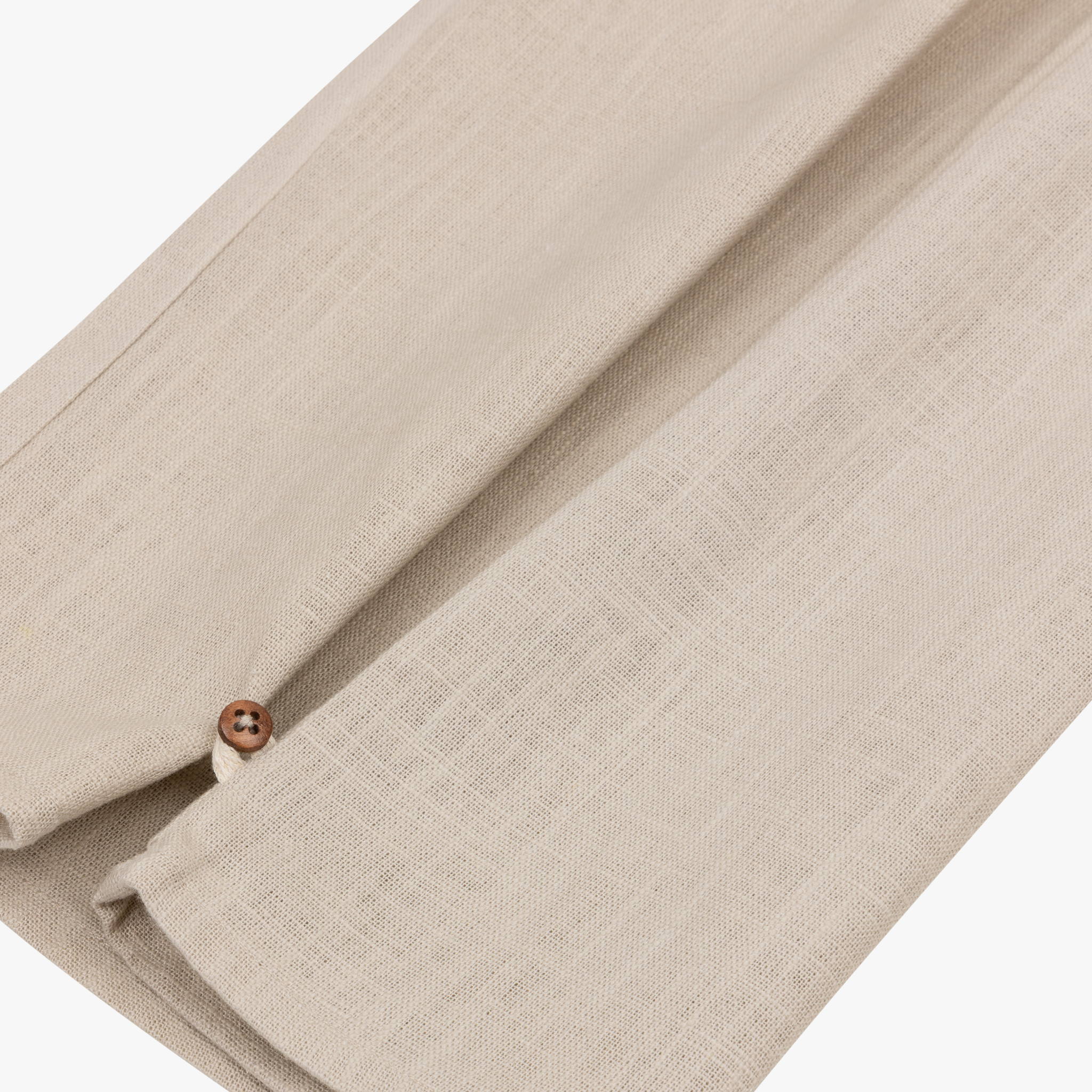 Biologisch linnen pyjama beige