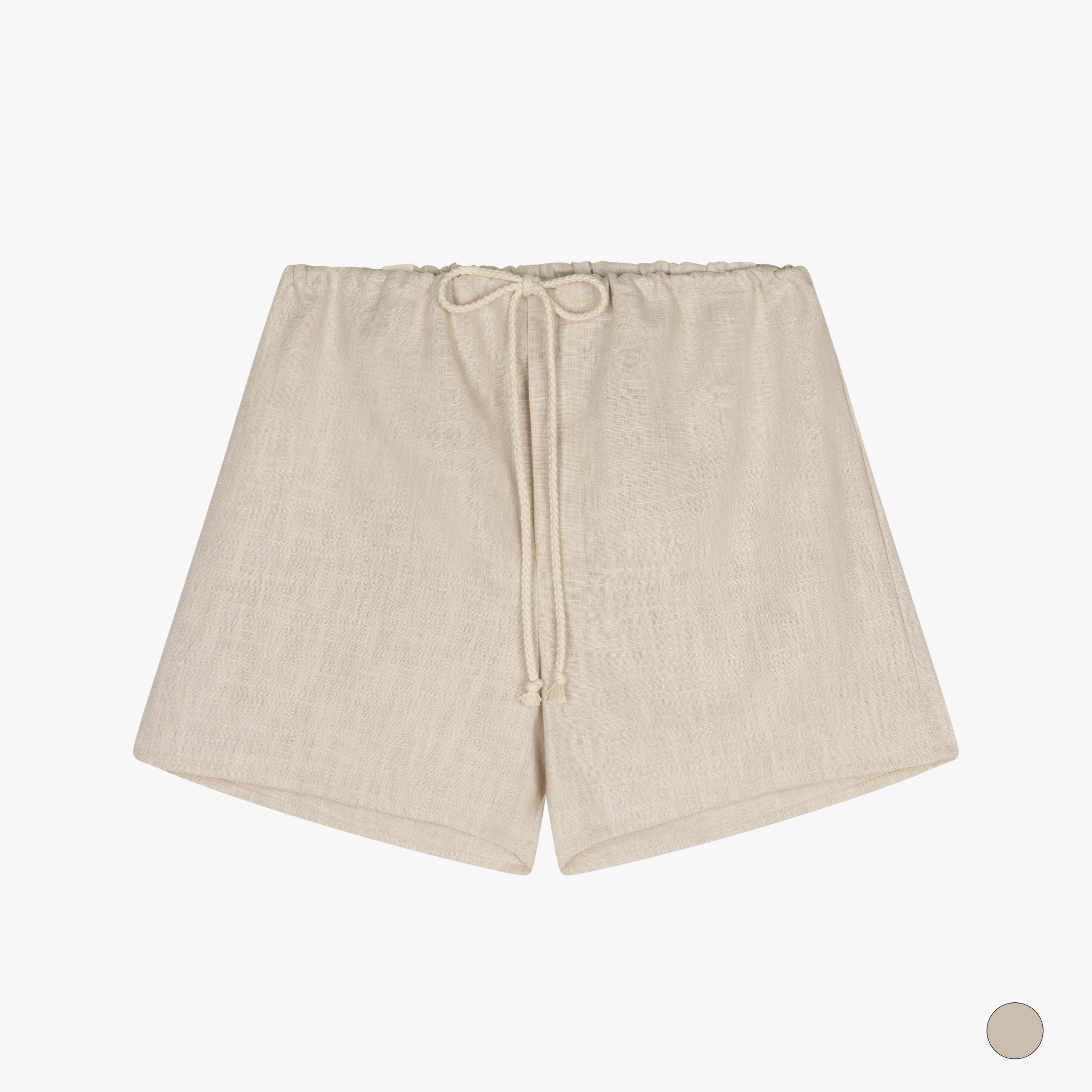 Biologisch linnen short pyjama