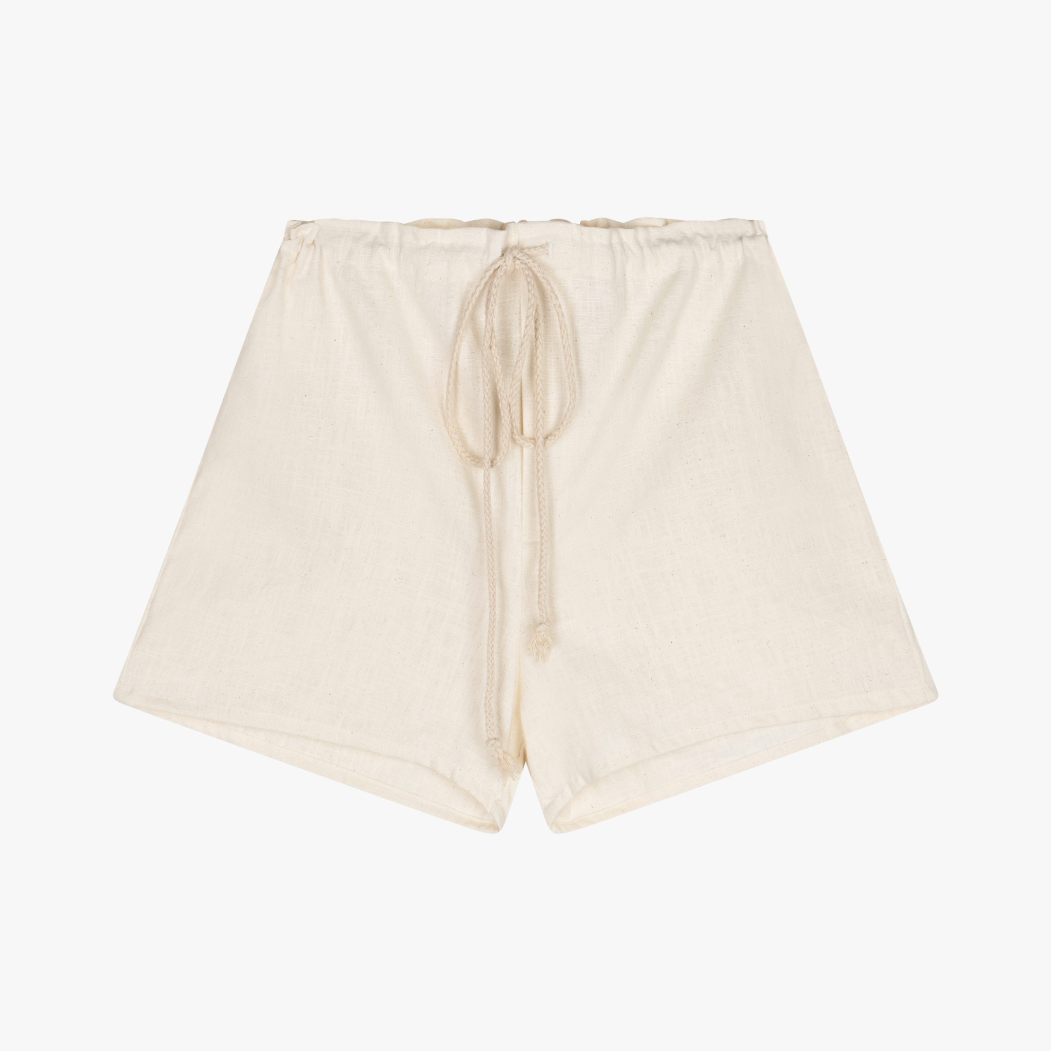 Biologisch linnen ecru short pyjama