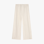 Organic linen sleepwear trouser ecru