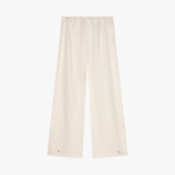 Organic linen sleepwear trouser ecru