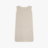 The linen sleeping bag in beige