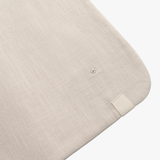 The linen sleeping bag in beige