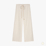 Organic linen trouser pyjama ecru