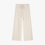 Organic linen trouser ecru 