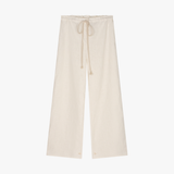 Organic linen trouser ecru 
